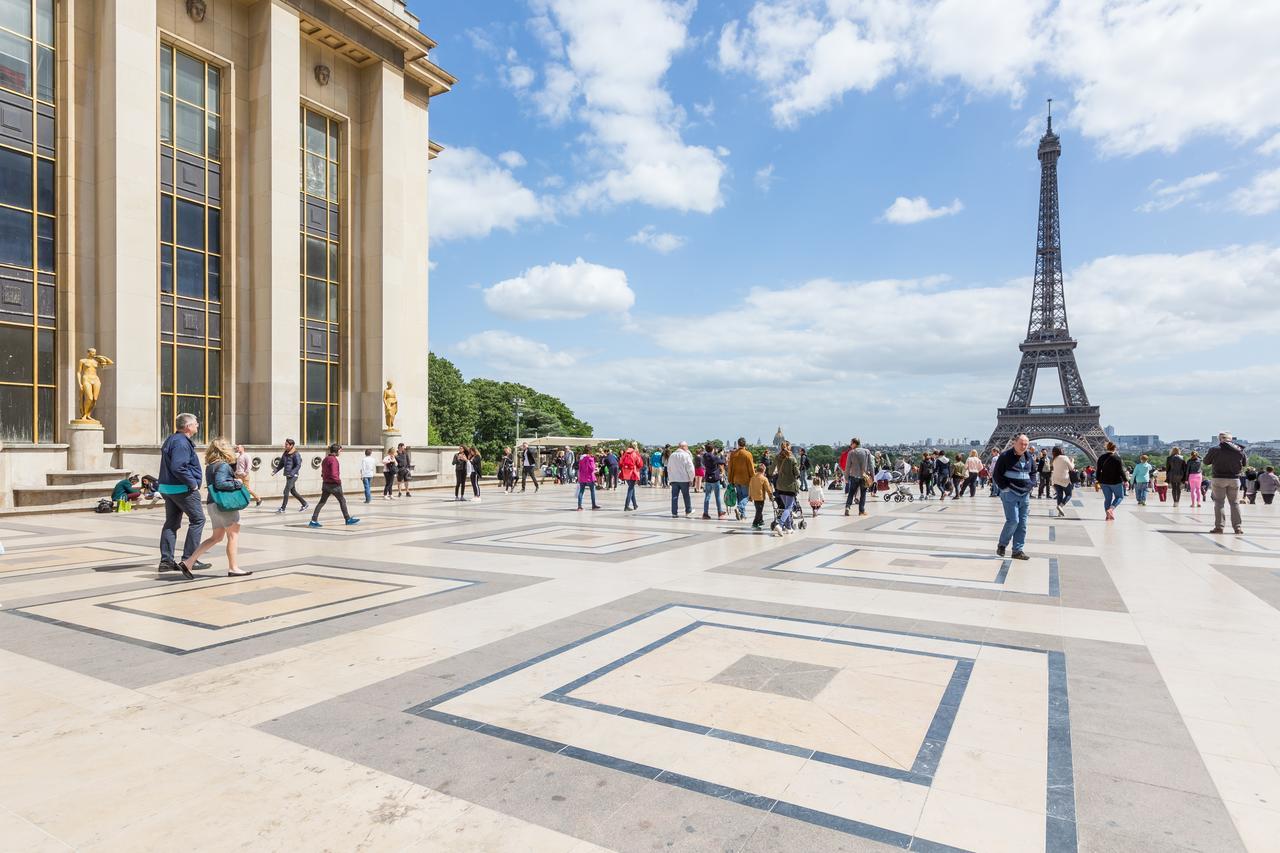 Апартаменты Veeve - At The Doorstep Of Trocadero Париж Экстерьер фото